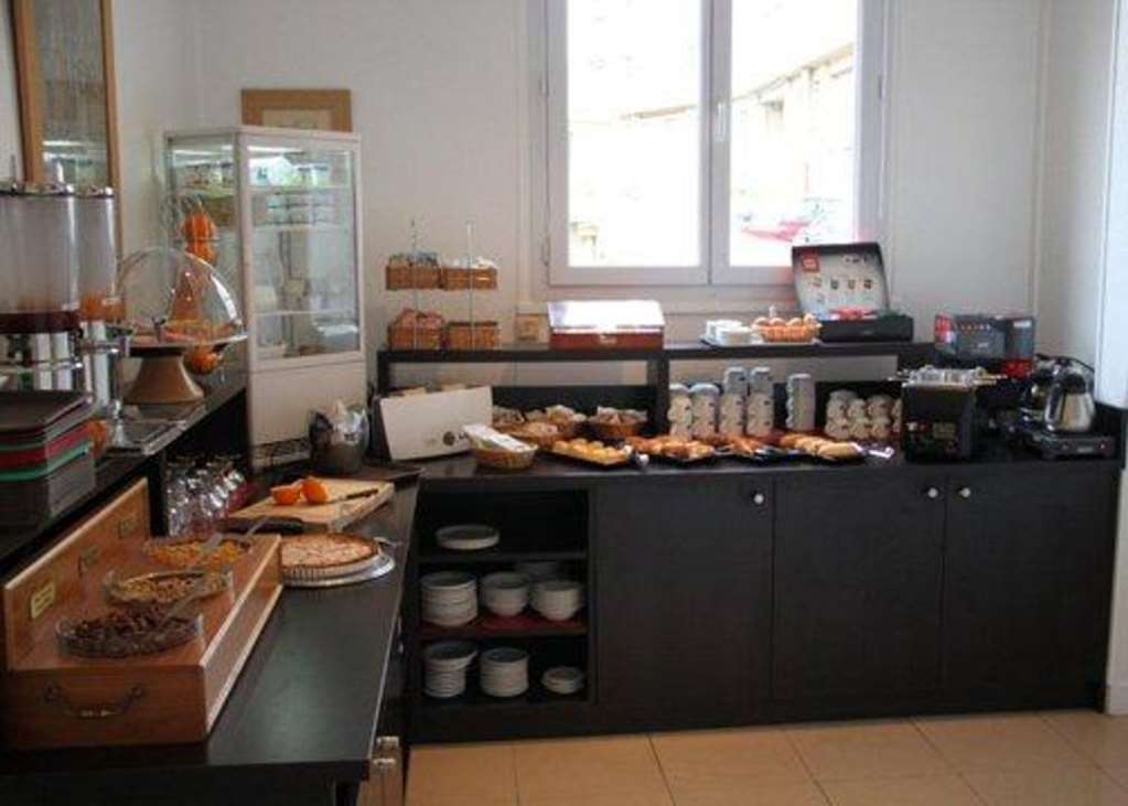 鲁昂阿尔巴康福特酒店 餐厅 照片